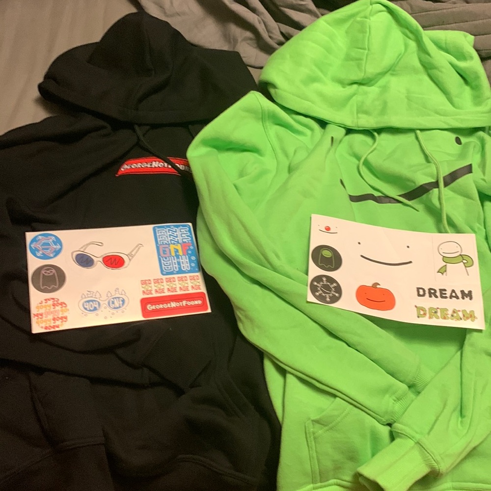 Dream and GeorgeNotFound Hoodie Bundle